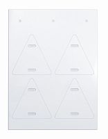 DKC Бирка маркировочная, треугольник (4шт) (CIC58554TRW)