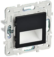 IEK SKANDY Подсветка LED встраиваемая SK-L01Bl черный  (SK-FL20-K02)