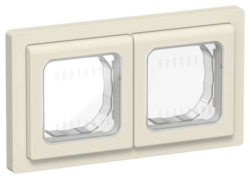 FLITE Рамка 2-местная IP55л сливочный (FI-M20-32-55-K86) FLITE Рамка 2-местная IP55л сливочный (FI-M20-32-55-K86)