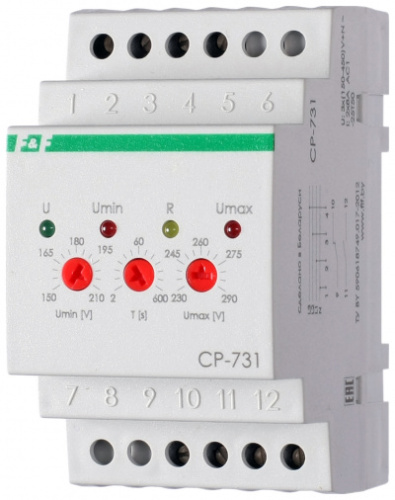 ЕВРОАВТОМАТИКА Реле контроля напряжения CP-731 (EA04.009.005)