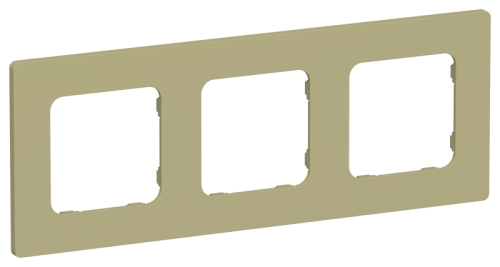 FLITE CLASSIC Рамка 3-местная  оливковый (FI-M32-32-20-K26)
