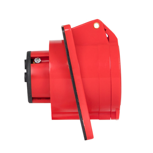 EKF Розетка кабельная 32А 3Р+Е IP44 скрытая 380В 424 (ps-424-32-380) фото 3