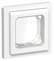 FLITE Рамка 1-местная IP55  белый (FI-M10-32-55-K01)