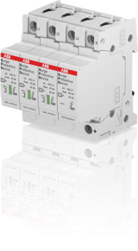 ABB УЗИП OVR T2 3N 40-275s P QS  (OVR T2 3N 40-275s)  (2CTB815704R2000)