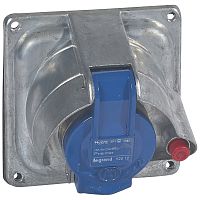 LEGRAND Розетка встраиваемая IP44 2К+З 230v 16А Hypra Pr (052012 )