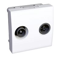 SCHNEIDER ELECTRIC TV/FM РОЗЕТКА (TV ПРОХОДНАЯ) (ALB44324)