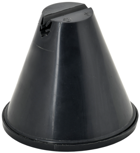 IEK Держатель проводника круглого 8-10мм для плоской кровли h=100мм пластик с бет.  (ZDP80-70-6-18-100)