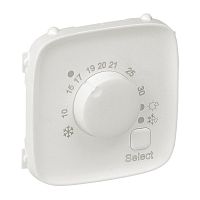 LEGRAND Valena ALLURE Лицевая панель комнатного электронного термостата Жемчуг (755319 )