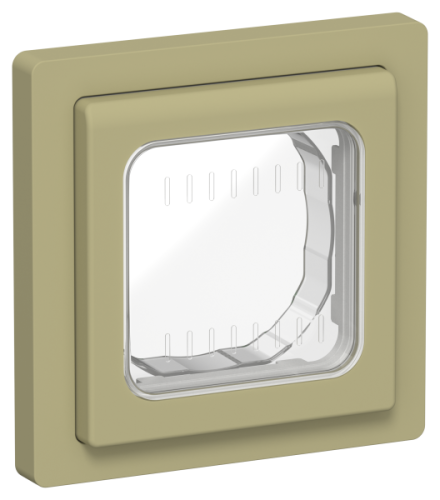 FLITE Рамка 1-местная IP55 оливковый (FI-M10-32-55-K26) FLITE Рамка 1-местная IP55 оливковый (FI-M10-32-55-K26)