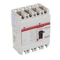 LEGRAND Выключатель автоматический DRX125 термомагнитный 15A 4П 36кА (027070 )