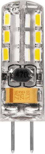 FERON Лампа светодиодная LED 2вт 12в G4 теплый капсульная (LB-420) (25858)