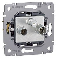 LEGRAND Galea Life Механизм розетки телевизионной TV-SAT звезда 1.5дБ PRO21 (775789 )
