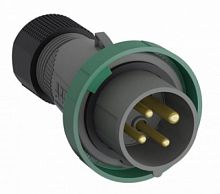 ABB Вилка кабельная Easy&Safe 332EP10W 32А 3P+E IP67 10ч  (332EP10W)  (2CMA101106R1000)
