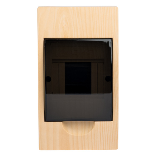 EKF Щит распределительный навесной ЩРН-П- 4 светлое дерево IP41 PROxima (pb40-n-4-light) фото 2