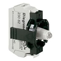 LEGRAND Блок для диффузоров однопостовой, 230В, пружина, цвет зеленый (023132 )