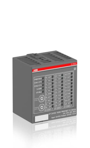 ABB Модуль интерфейсный, 8DI/8DO/4AI/2AO, CI501-PNIO-XC (1SAP420600R0001)