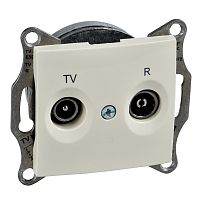 SCHNEIDER ELECTRIC Sedna Розетка TV/R оконечная 1dB в рамку бежевый (SDN3301647)