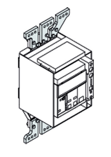 ABB Комплект силовых выводов фиксированной части ES E1.2 W FP  (3 шт) (1SDA073955R1)
