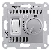 SCHNEIDER ELECTRIC Sedna Термостат комнатный алюминий (SDN6000160)