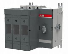 ABB Рубильник OS63GD30 без ручки под предохранители DIN-000 (1SCA115573R1001)