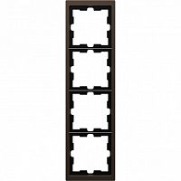 SCHNEIDER ELECTRIC Рамка четырехпостовая D-Life мокко SD (MTN4040-6552)