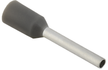 IEK Наконечник НШВИ 0,75-10 серый (20шт/упак)  (UGN11-C75-010-020)
