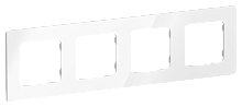 FLITE CLASSIC Рамка 4-местная  белый (FI-M42-32-20-K01)