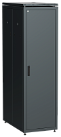 IEK Шкаф сетевой 19дюйм LINEA N 47U 600х1000 мм металлическая передняя дверь черный (LN05-47U61-M)