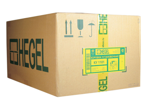 HEGEL Коробка установочная 68х60мм металлические лапки ГИПРОК (КУ1205) фото 3