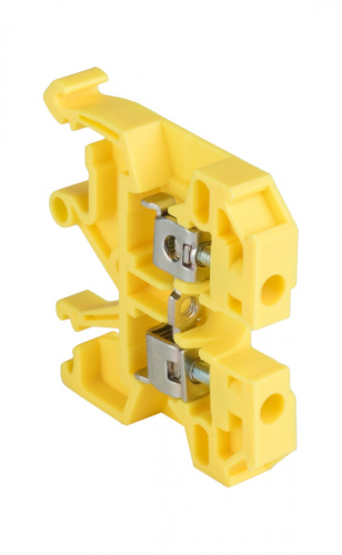 EKF Колодка клеммная JXB-2.5/35 желтая (plc-jxb-2.5/35y)
