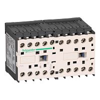 SCHNEIDER ELECTRIC Контактор реверсивный K 3P 9A НЗ 24V DС монтаж на печатную плату (LP2K09015BD)