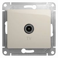 SCHNEIDER ELECTRIC GLOSSA USB Розетка A+С, 5В/2,4А, 2х5В/1,2 А, механизм, МОЛОЧНЫЙ (GSL000939)