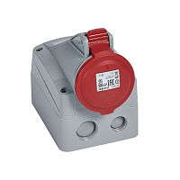 LEGRAND Розетка накладная 16А 3К+З 460В IP44 (555160 )