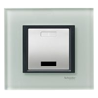 SCHNEIDER ELECTRIC РАМКА 1 ПОСТ МАТОВОЕ СТЕКЛО (MGU68.002.7C3)