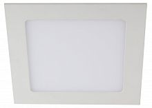 ЭРА Светильник LED 2-18-4K/1 Светильник светодиодный квадратный LED 18W 220V 4000K LED 2-18-4K/1   (Б0046909)
