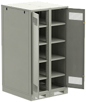 IEK Шкаф LINEA B (пустой) 1700х900х950мм двустворчатая металлическая дверь серый (LB35-17H99-2M)