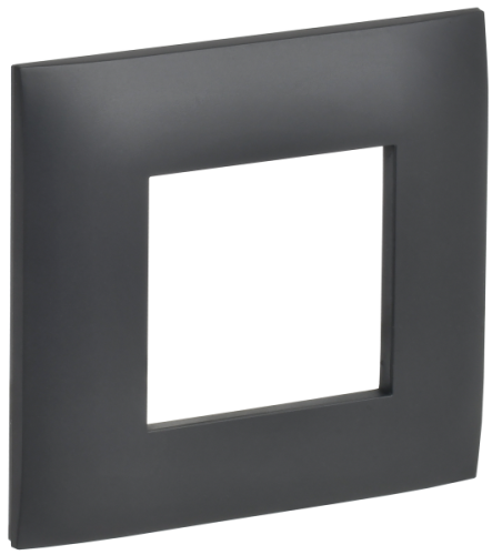 IEK SKANDY Рамка 1-местная SK-F01T титан  (SK-M12-K48)