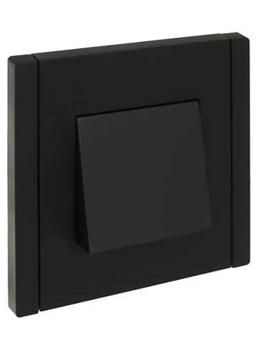 IEK FORTE&PIANO Вывод кабеля FP142 черный  (FP-VK10-0-K02)