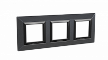 DKC Рамка из металла, ''Avanti'', графитовая, 6 модулей (4407856)