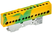 IEK TEKFOR Шина PE земля изолированная на универсальном держателе 8х12-14-ЖЗ  (TF-NN20-14-KL-K52)