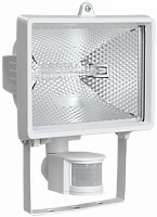 IEK Прожектор ИО-500Вт симметричный с детектором белый IP54  (ИО500Д бел.) (LPI02-1-0500-K01)