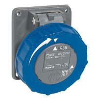 LEGRAND Hypra Розетка IP67 2K+З 230v 16A (051126 )