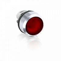 ABB Кнопка MP1-31R красная  (только корпус) подсветка без фиксации  (PUSHBUTTON MP1-31R)  (1SFA611100R3101)