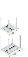ABB Панель кабельного ввода скользящая W500/D700 (1STQ007703A0000)