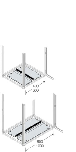 ABB Панель кабельного ввода скользящая W750/D700 (1STQ007710A0000)