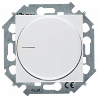 SIMON  Регулятор напр повор для светод рег ламп 230В, 5-215Вт, винт зажим, бел (1591796-030)