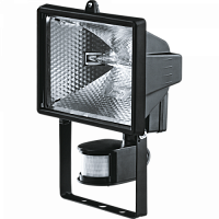 NAVIGATOR Прожектор ИО 150w с ИК датчиком симметричный черный IP44 (94609 NFL-SH1) (16282)