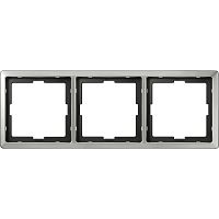 SCHNEIDER ELECTRIC Artec Рамка 3 поста сталь (MTN481346)