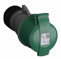 ABB Розетка кабельная Easy&Safe 316EC10,16А,3P+E,IP44,10ч  (316EC10)  (2CMA102015R1000)