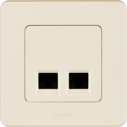 LEGRAND INSPIRIA Информационная розетка RJ 45 - категория 6 - UTP -  - антрацит (673841) фото 7
